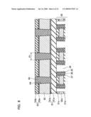 NON-VOLATILE SEMICONDUCTOR MEMORY DEVICE AND METHOD OF MANUFACTURING THE SAME diagram and image