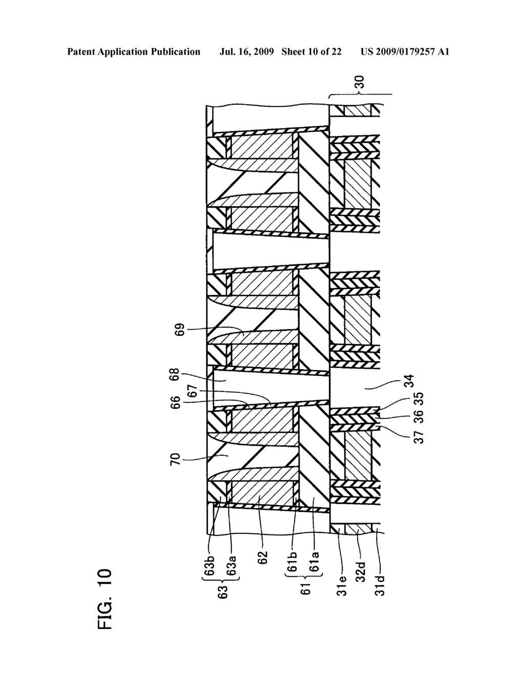 NON-VOLATILE SEMICONDUCTOR MEMORY DEVICE AND METHOD OF MANUFACTURING THE SAME - diagram, schematic, and image 11