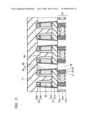 NON-VOLATILE SEMICONDUCTOR MEMORY DEVICE AND METHOD OF MANUFACTURING THE SAME diagram and image