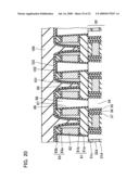 NON-VOLATILE SEMICONDUCTOR MEMORY DEVICE AND METHOD OF MANUFACTURING THE SAME diagram and image