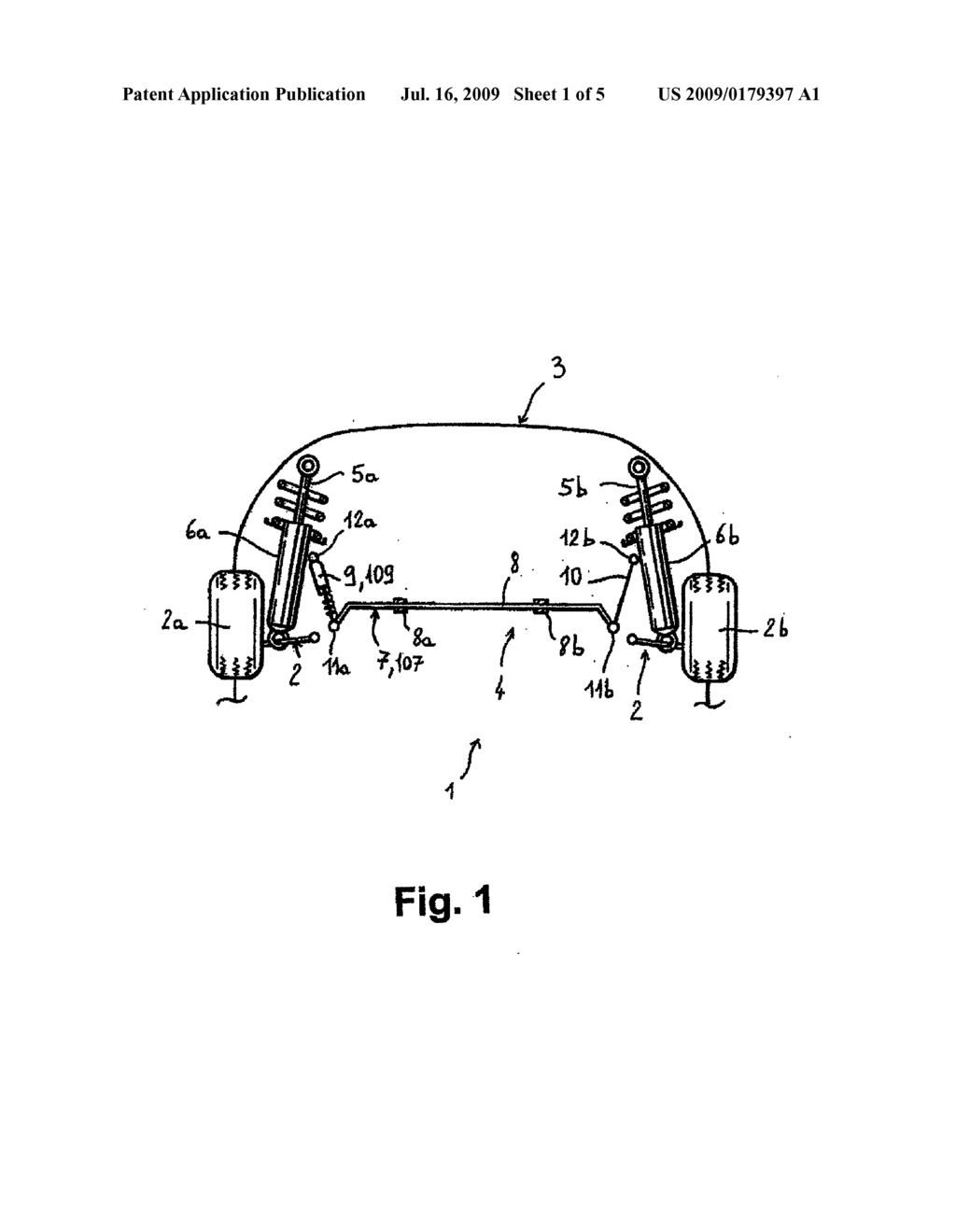 PASSIVE ANTIROLL DEVICE FOR THE SUSPENSION OF A MOTOR VEHICLE, AND A SUSPENSION INCORPORATING IT - diagram, schematic, and image 02