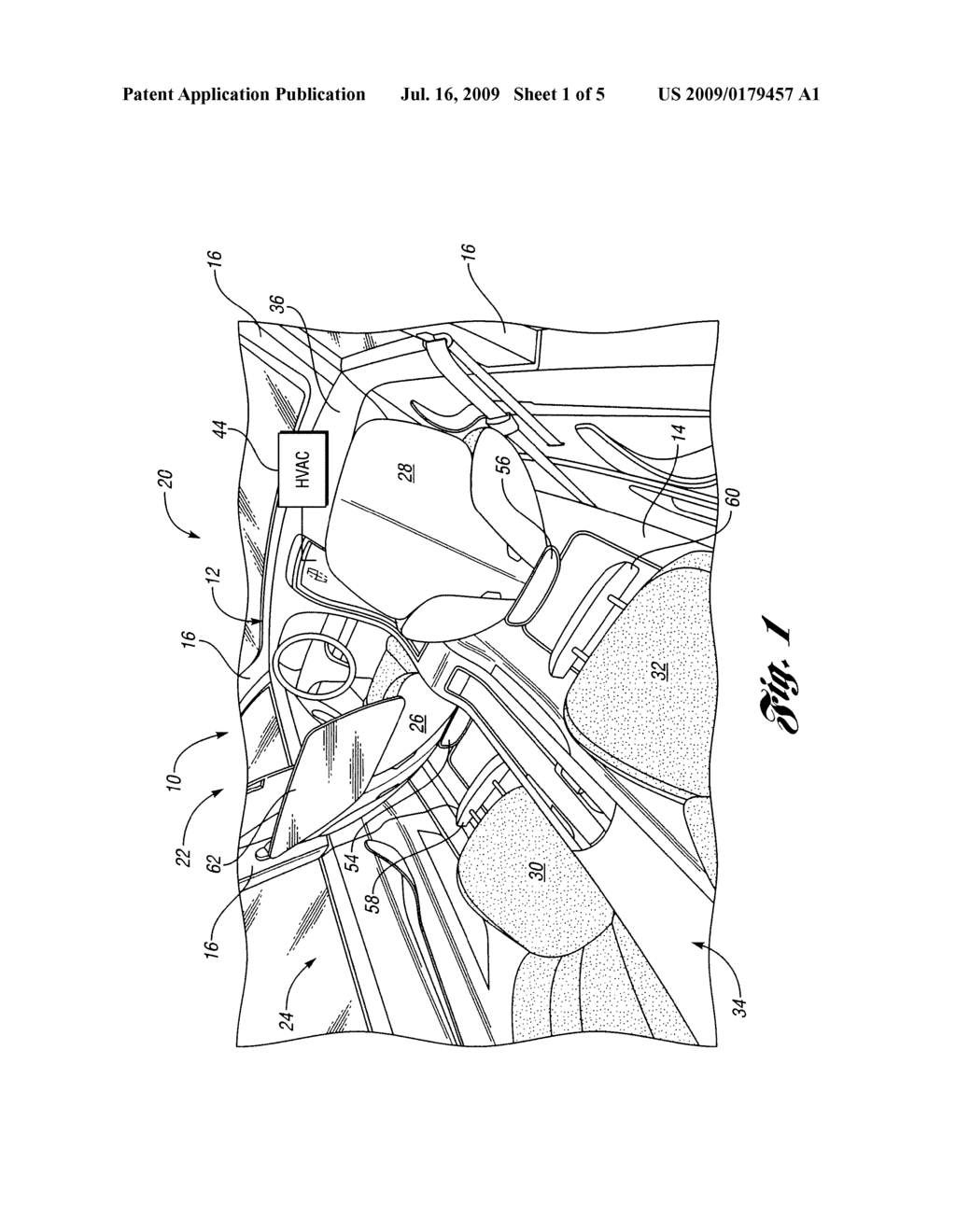 CENTRAL PILLAR AND DUCTING FOR AUTOMOTIVE VEHICLE - diagram, schematic, and image 02