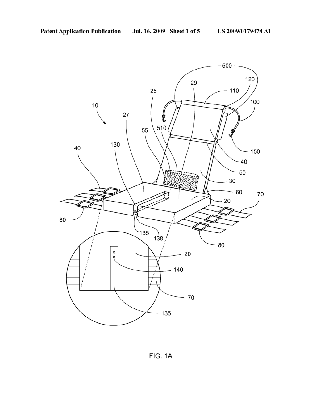 SEAT CUSHION AND METHOD OF USE THEREOF - diagram, schematic, and image 02