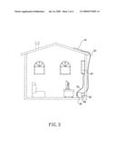 Solar power supplying device diagram and image