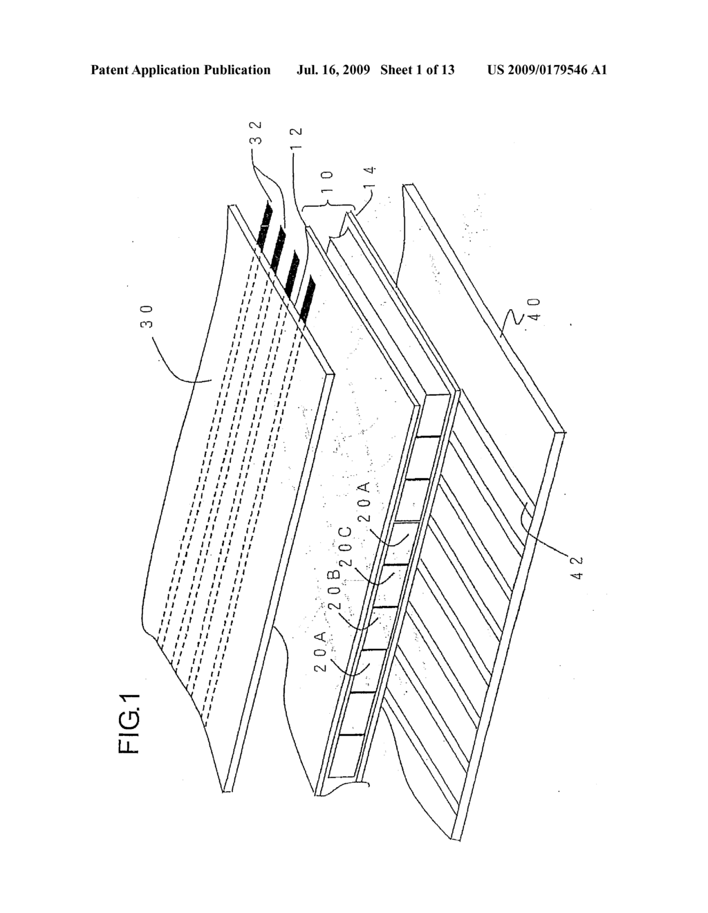 THIN-SHAPED DISPLAY DEVICE - diagram, schematic, and image 02