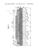 Sealing structure with barrier membrane for electronic element, display device, electronic apparatus, and fabrication method for electronic element diagram and image