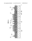 Sealing structure with barrier membrane for electronic element, display device, electronic apparatus, and fabrication method for electronic element diagram and image