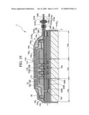 Sealing structure with barrier membrane for electronic element, display device, electronic apparatus, and fabrication method for electronic element diagram and image