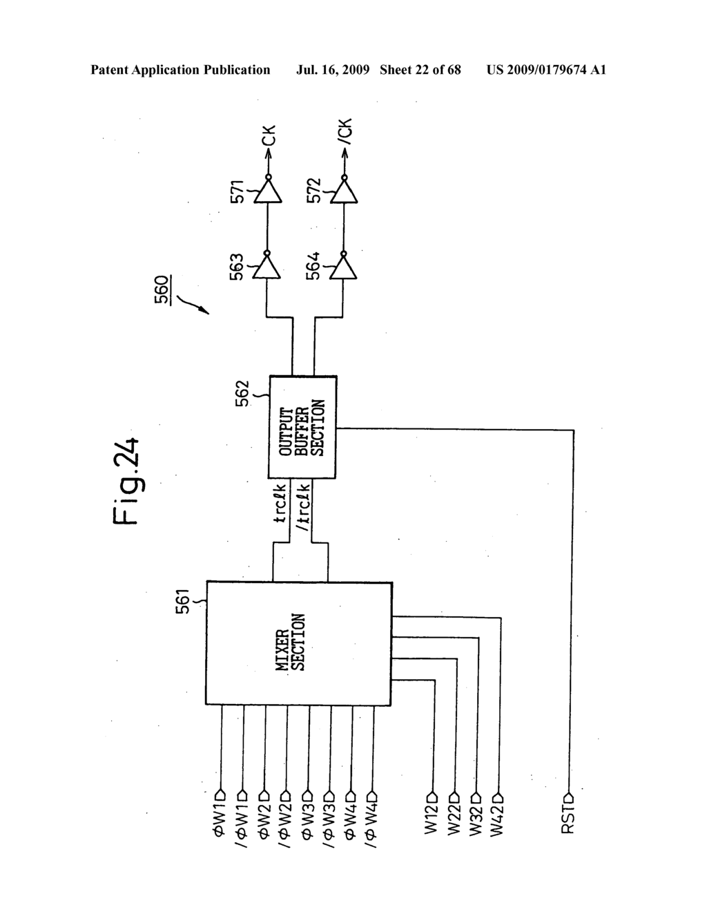 Phase-combining circuit and timing signal generator circuit for carrying out a high-speed signal transmission - diagram, schematic, and image 23