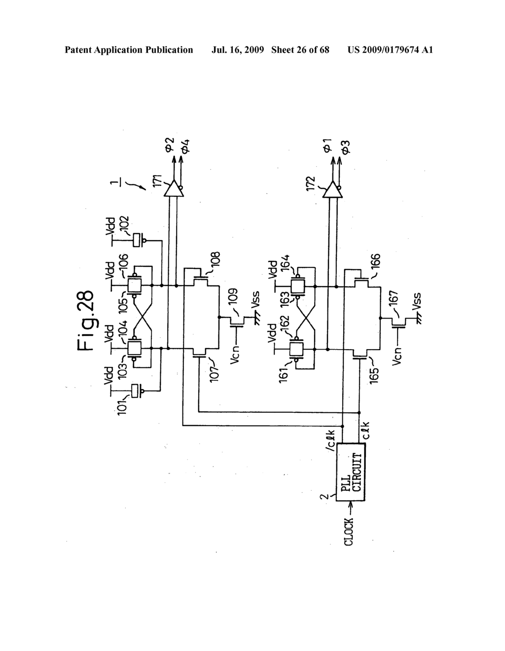 Phase-combining circuit and timing signal generator circuit for carrying out a high-speed signal transmission - diagram, schematic, and image 27