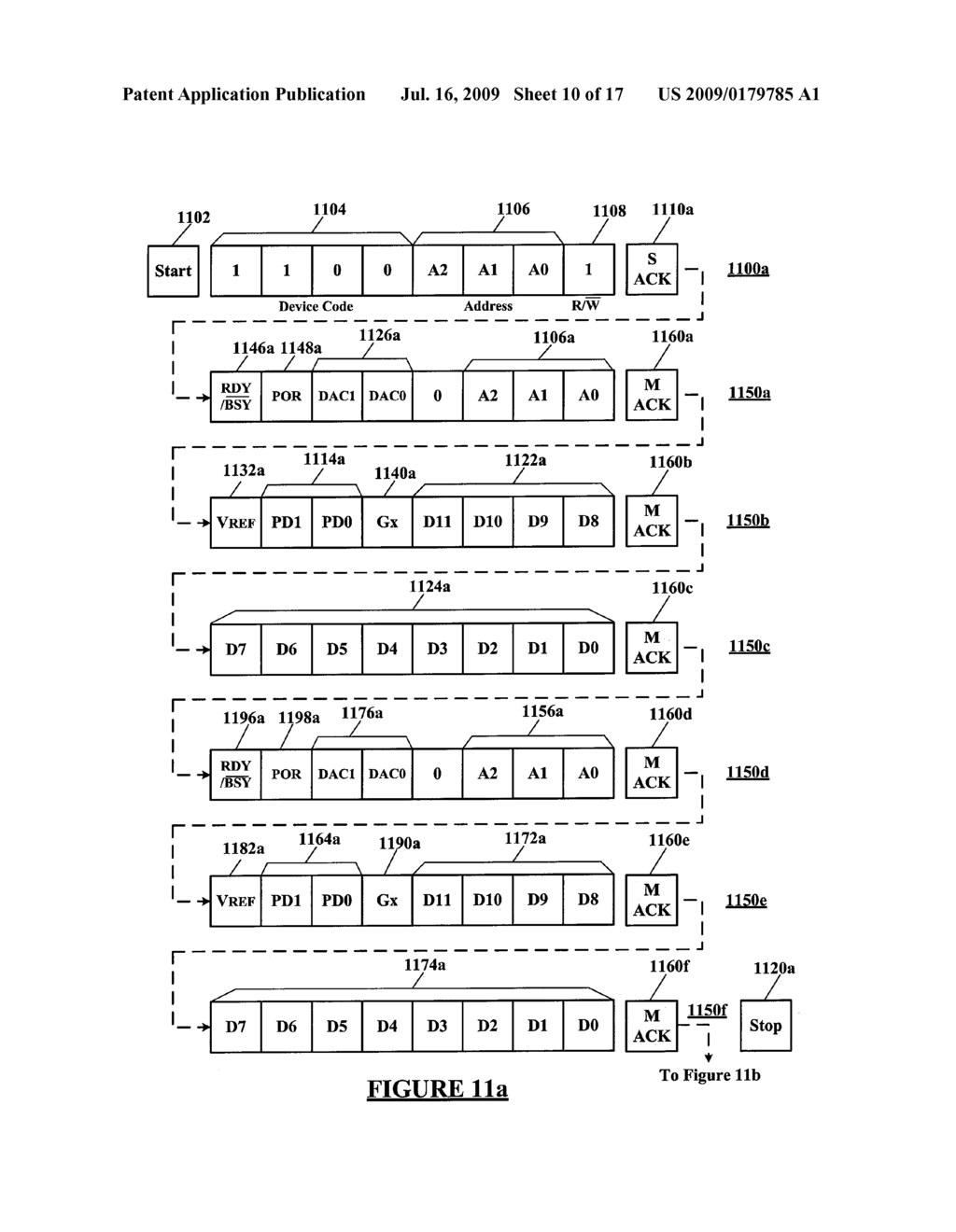 Read and Write Interface Communications Protocol for Digital-to-Analog Signal Converter with Non-Volatile Memory - diagram, schematic, and image 11