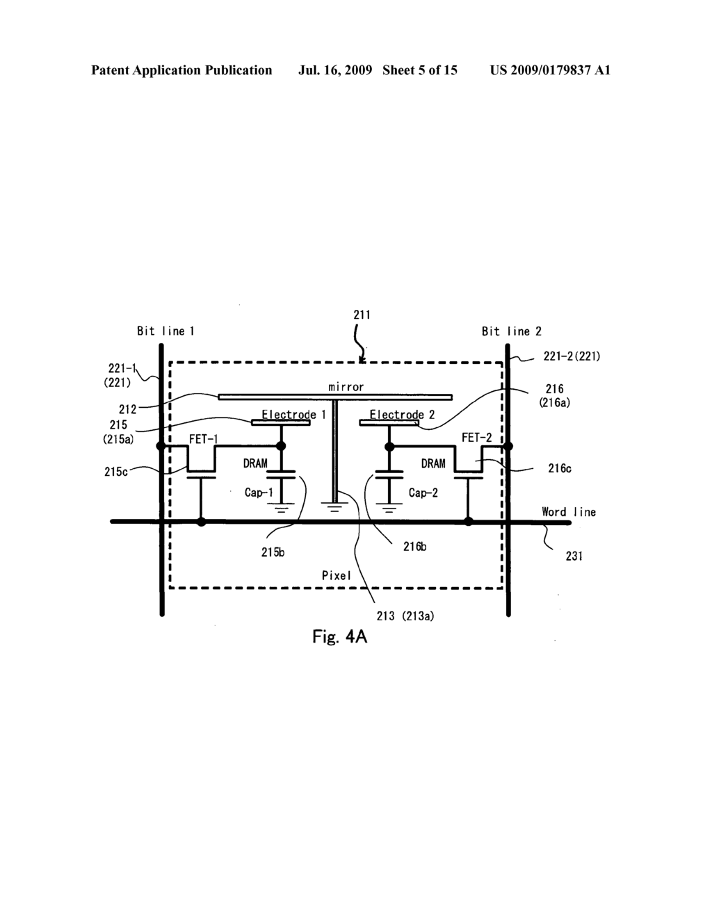 Display system comprising a mirror device with micromirrors controlled to operate in intermediate oscillating state - diagram, schematic, and image 06