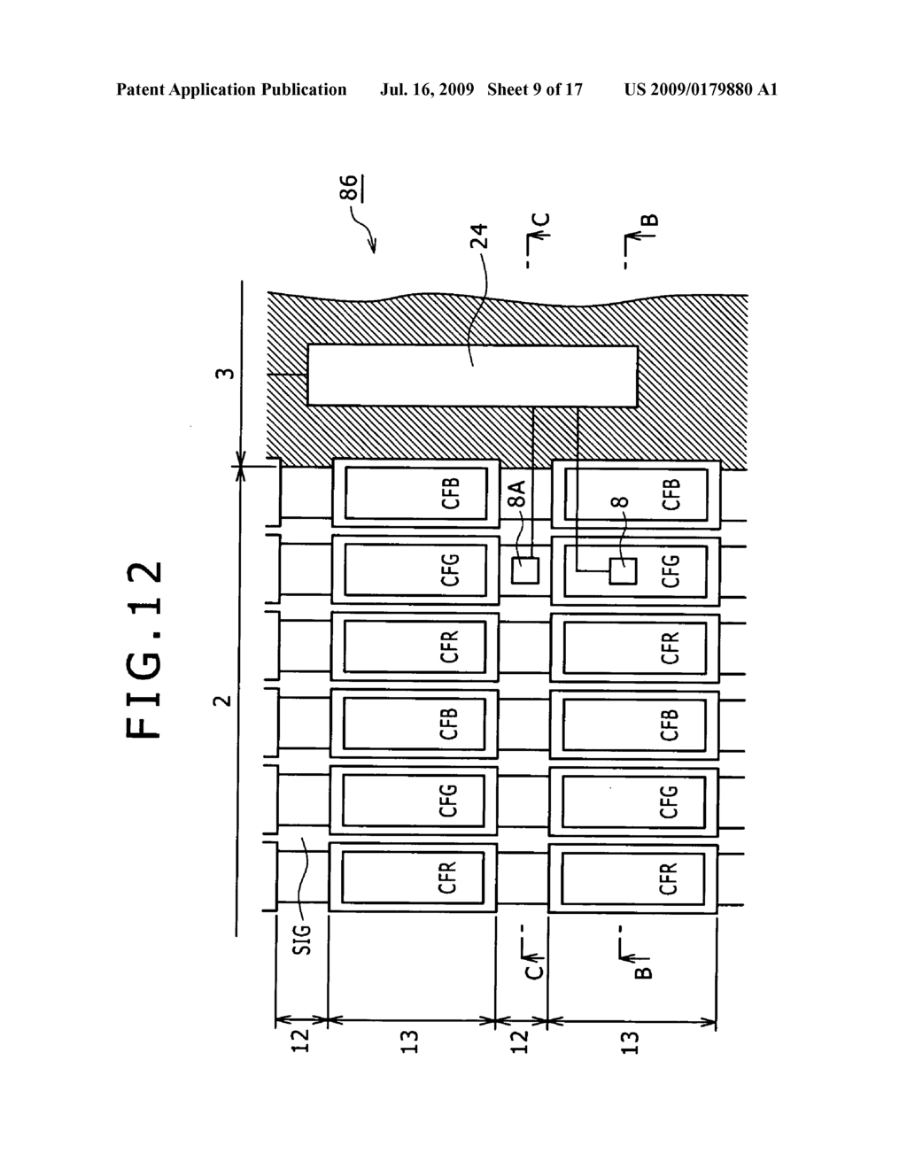 Display device and luminance control method therefor - diagram, schematic, and image 10