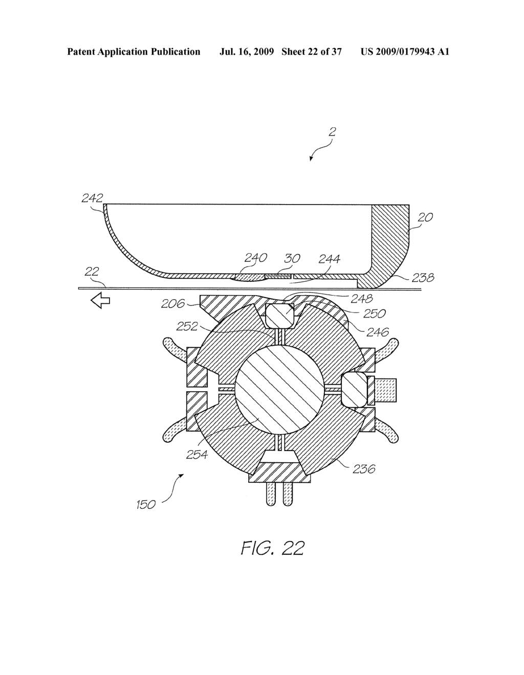 PRINTHEAD NOZZLE WIPER AND DOCTOR BLADE FOR INK REMOVAL - diagram, schematic, and image 23