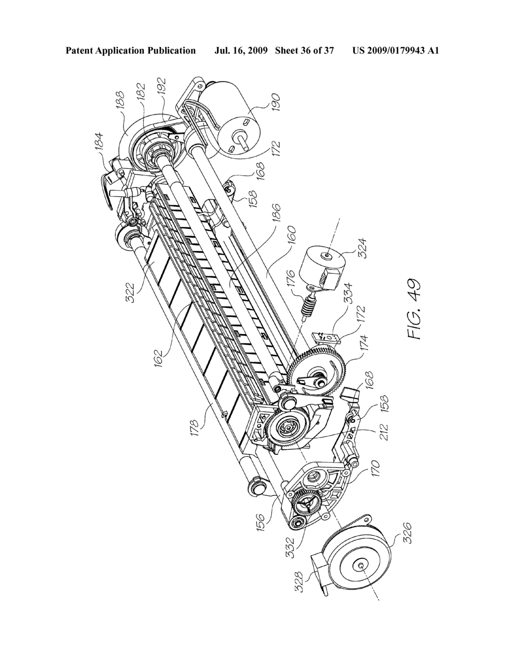 PRINTHEAD NOZZLE WIPER AND DOCTOR BLADE FOR INK REMOVAL - diagram, schematic, and image 37