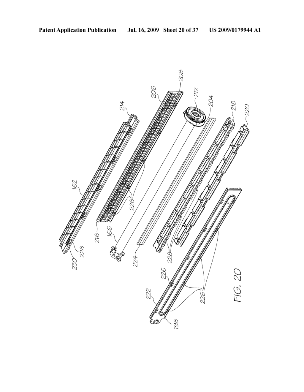 PRINTHEAD MAINTENANCE FACILTY WITH ELONGATE NOZZLE FACE WIPER - diagram, schematic, and image 21