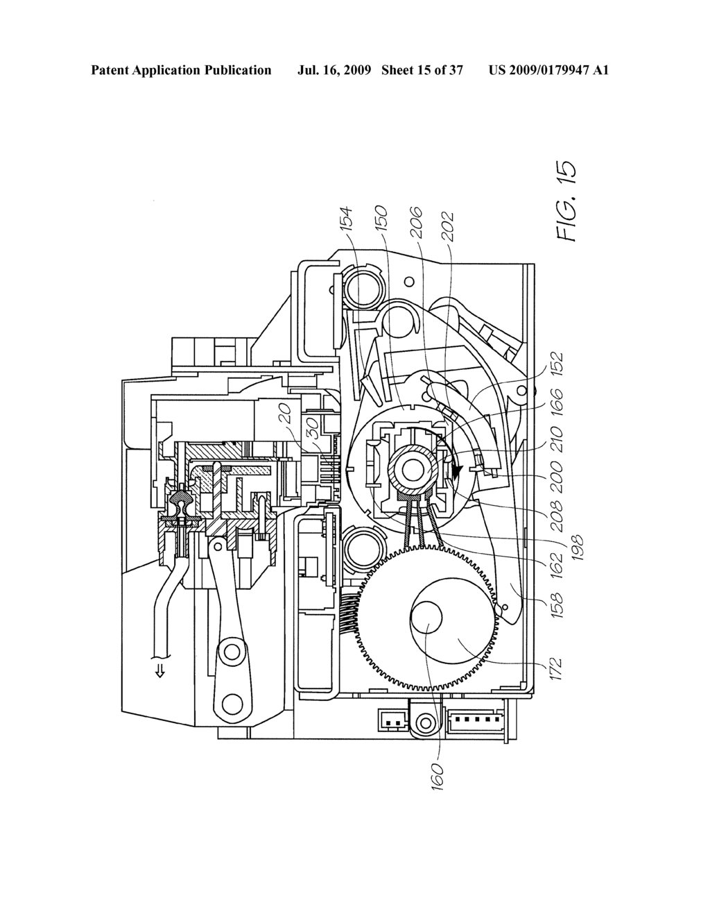 PRINTHEAD MAINTENANCE FACILITY WITH NOZZLE FACE WIPER HAVING INDEPENDENT CONTACT BLADES - diagram, schematic, and image 16