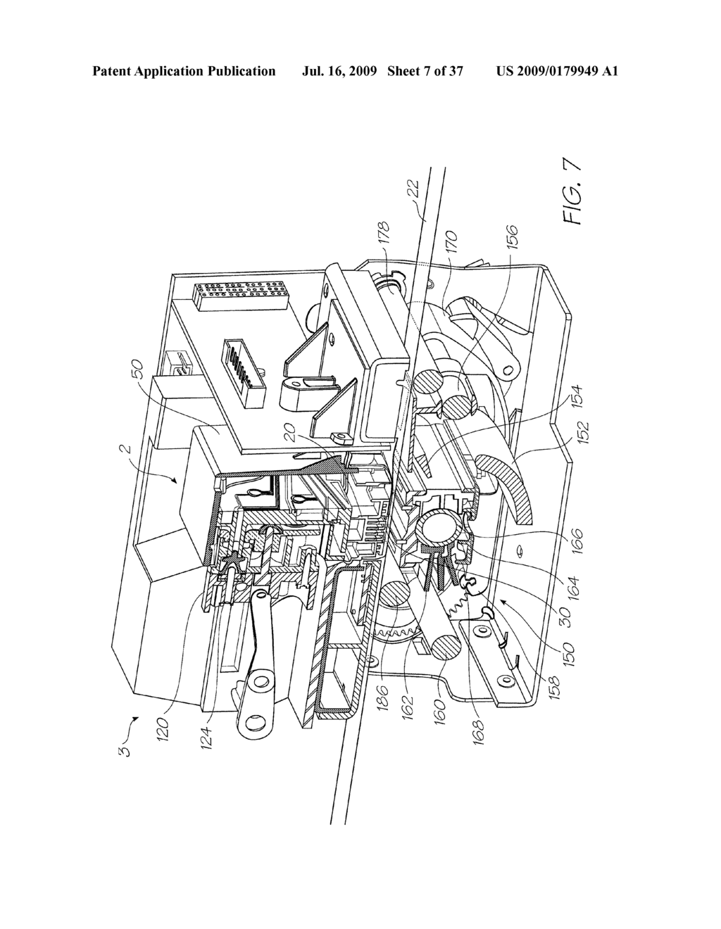 PRINTHEAD MAINTENANCE FACILITY WITH NOZZLE FACE WIPER HAVING MULTIPLE CONTACT BLADES - diagram, schematic, and image 08