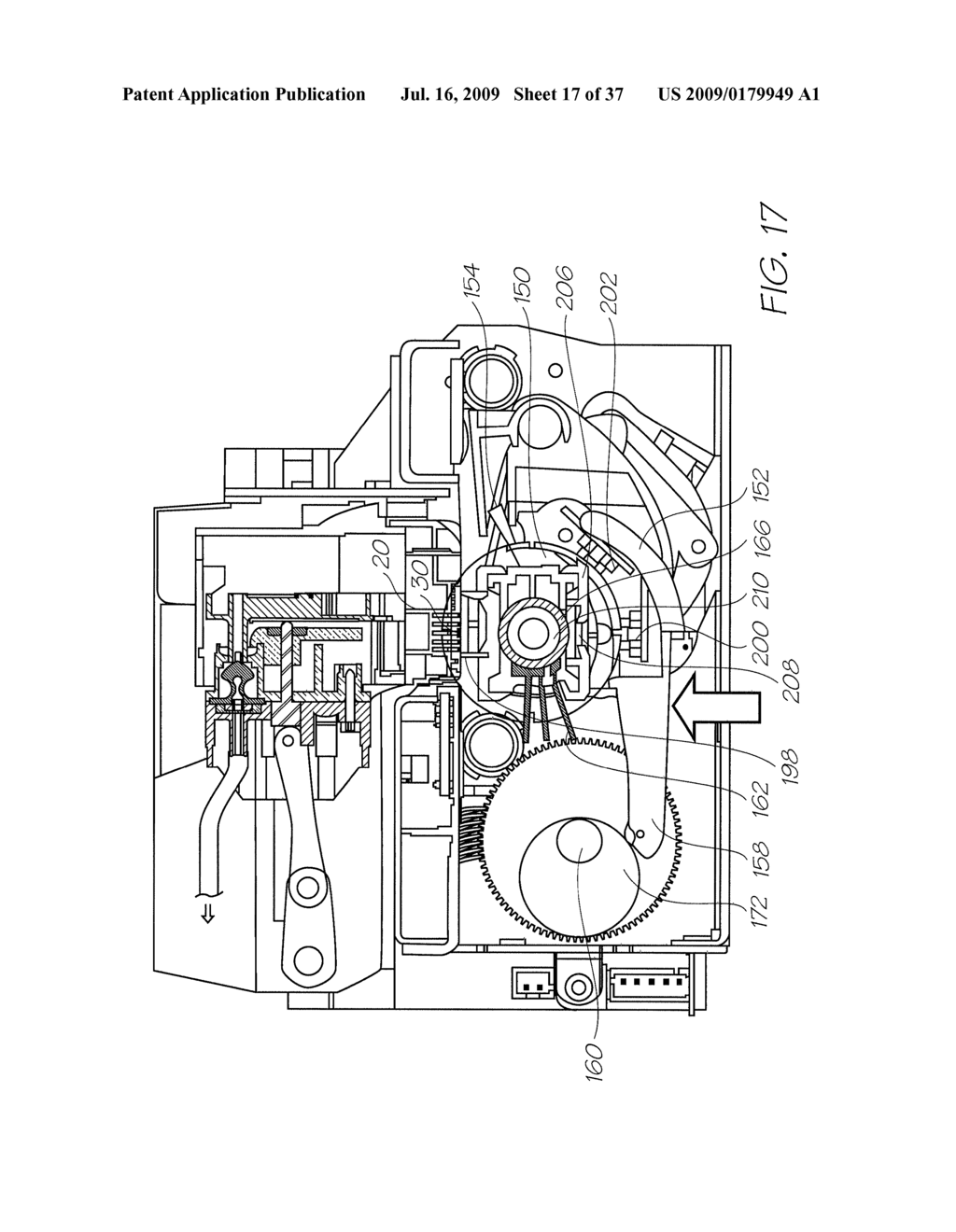 PRINTHEAD MAINTENANCE FACILITY WITH NOZZLE FACE WIPER HAVING MULTIPLE CONTACT BLADES - diagram, schematic, and image 18