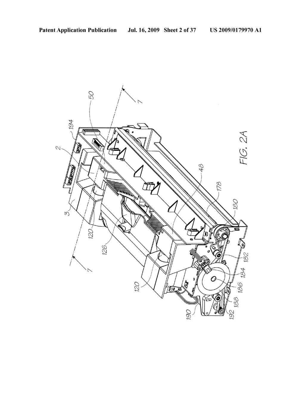 PRINTER WITH FLUIDICALLY COUPLED PRINTHEAD CARTRIDGE - diagram, schematic, and image 03