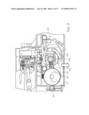 PRINTER WITH FLUIDICALLY COUPLED PRINTHEAD CARTRIDGE diagram and image