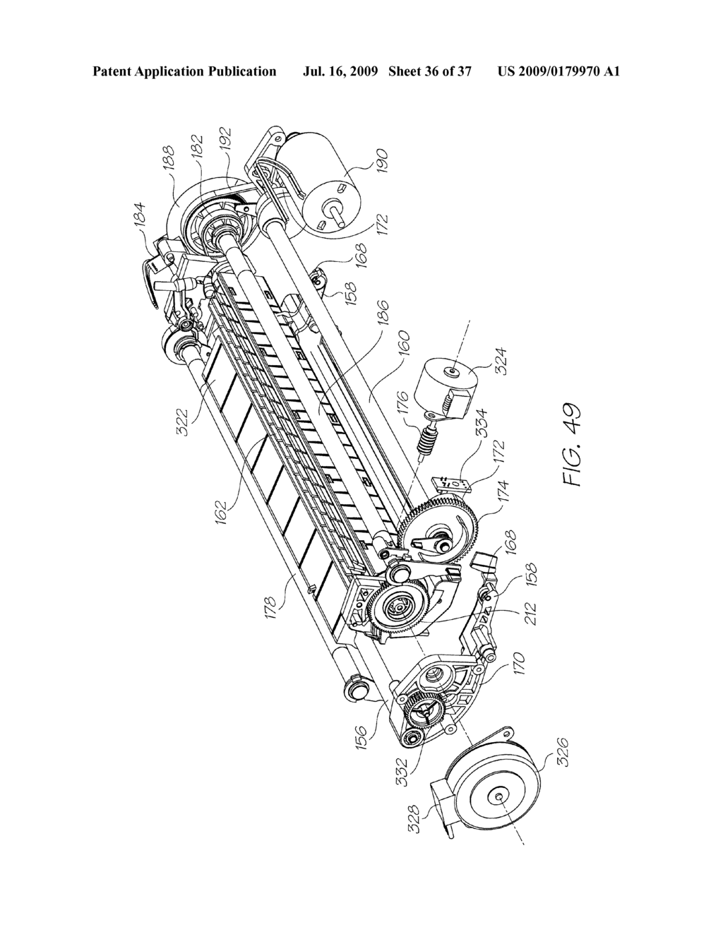 PRINTER WITH FLUIDICALLY COUPLED PRINTHEAD CARTRIDGE - diagram, schematic, and image 37