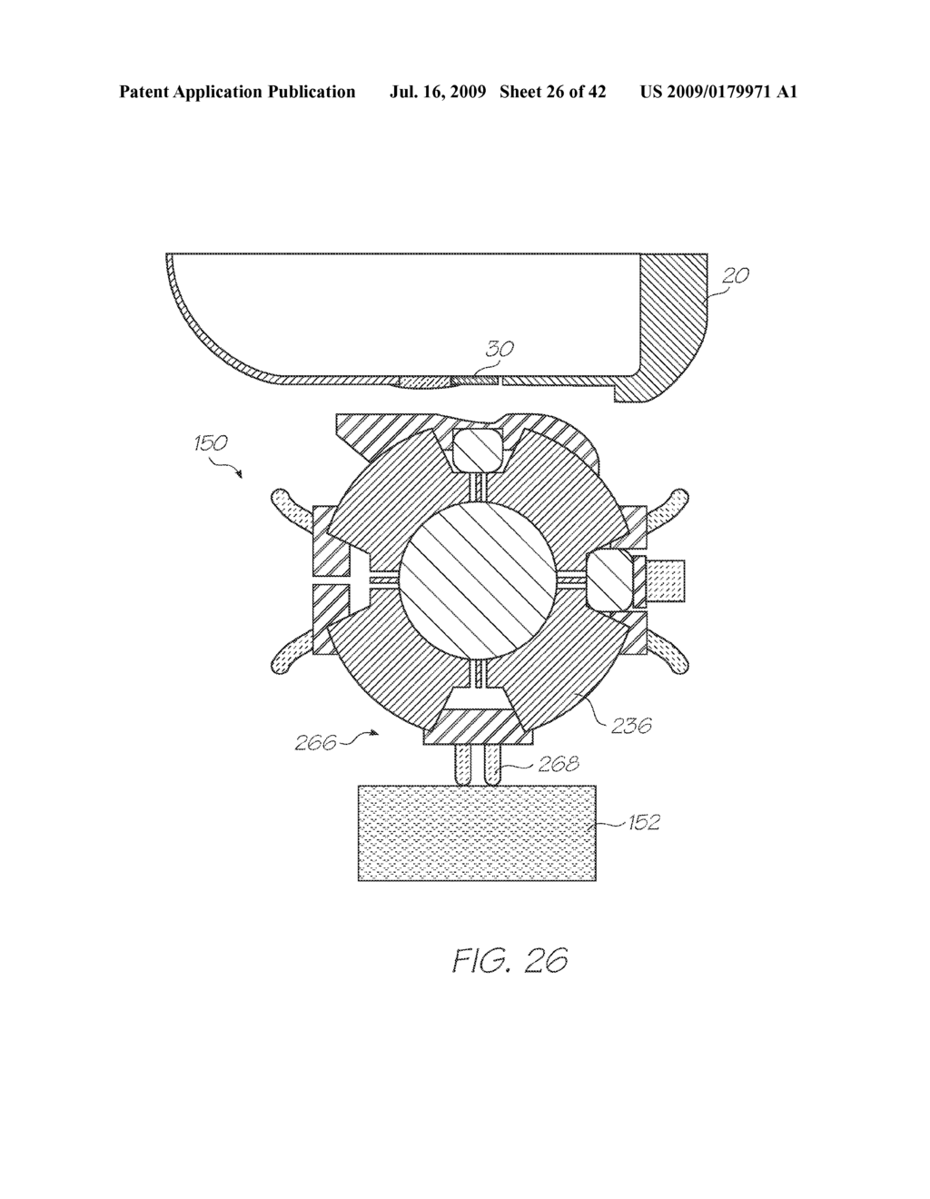 PRINTHEAD MAINTENANCE FACILITY WITH INK STORAGE AND DRIVEN VACUUM DRAINAGE COUPLING - diagram, schematic, and image 27