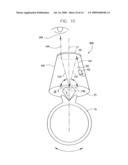 Engraved gemstone viewer diagram and image