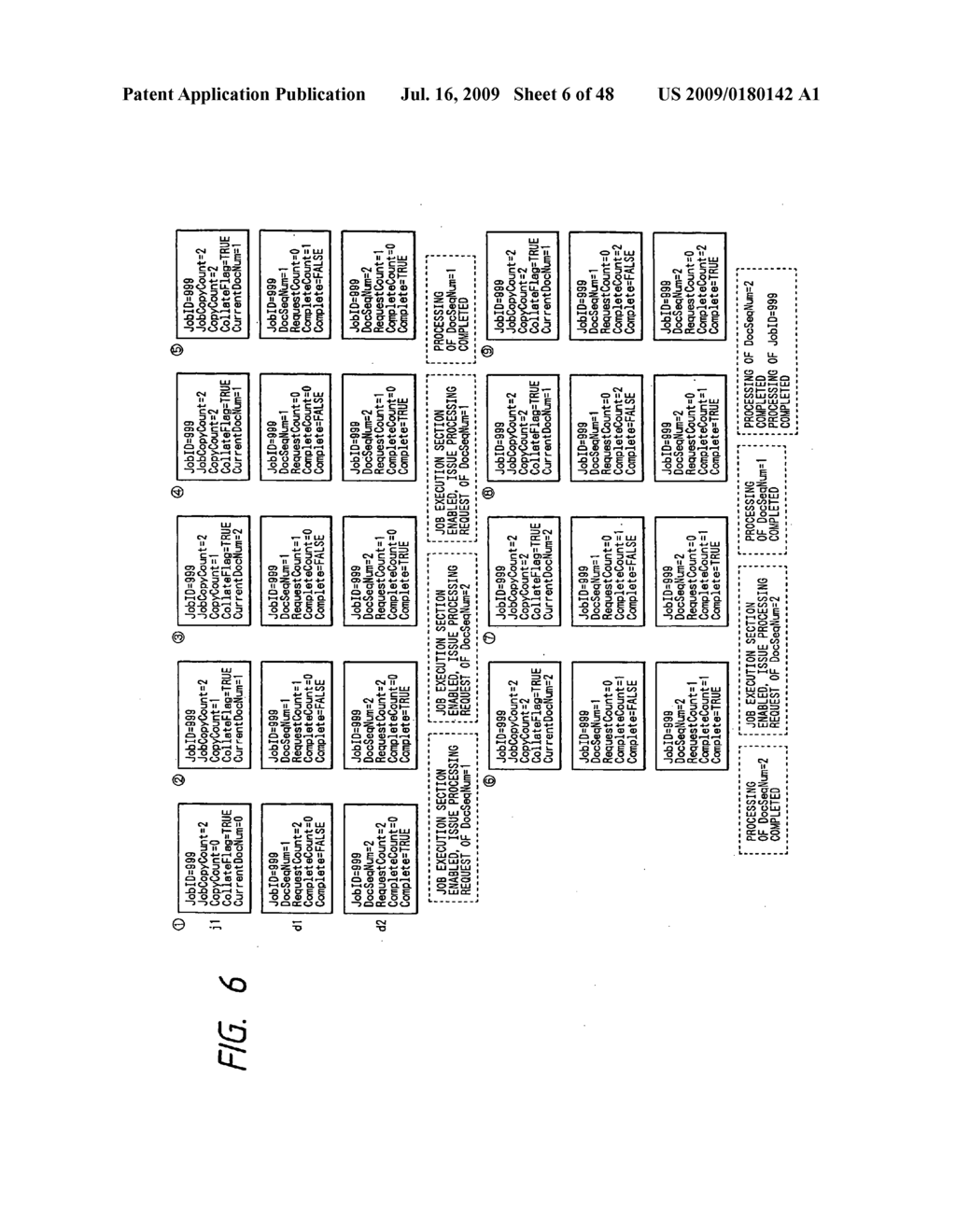 Job scheduling system for print processing - diagram, schematic, and image 07