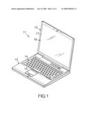 Electronic apparatus and guiding member diagram and image