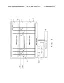 Semiconductor memory device having bit line pre-charge unit separated from data register diagram and image