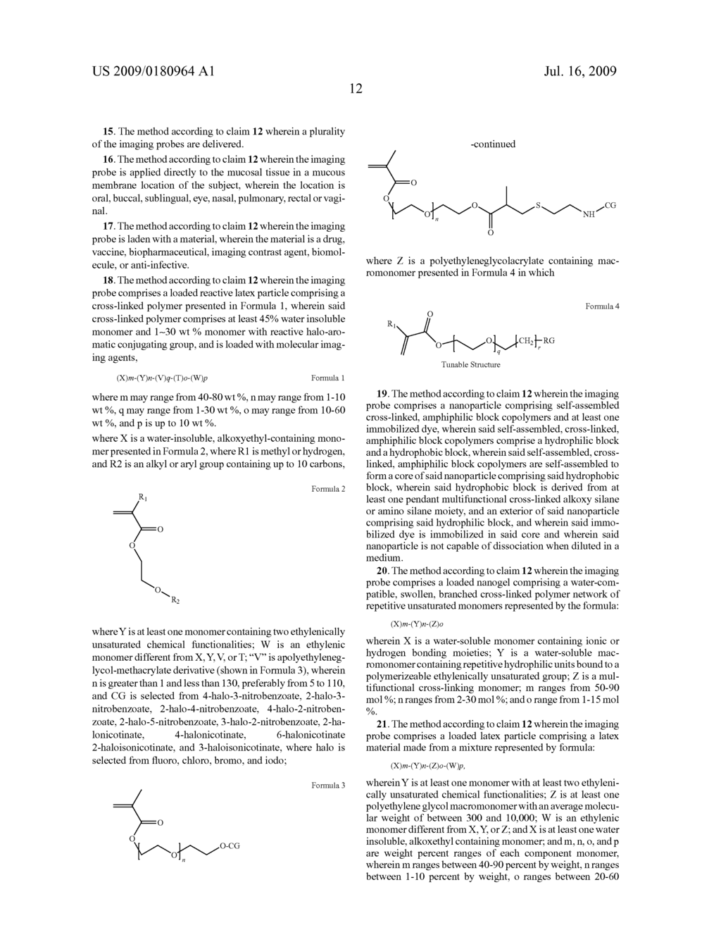 TRANSMUCOSAL DELIVERY OF OPTICAL, SPECT, MULTIMODAL,DRUG OR BIOLOGICAL CARGO LADEN NANOPARTICLE(S) IN SMALL ANIMALS OR HUMANS - diagram, schematic, and image 20