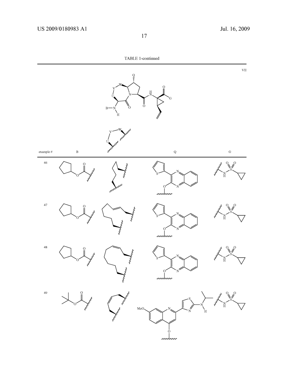 BICYCLIC, C5-SUBSTITUTED PROLINE DERIVATIVES AS INHIBITORS OF THE HEPATITIS C VIRUS NS3 PROTEASE - diagram, schematic, and image 18