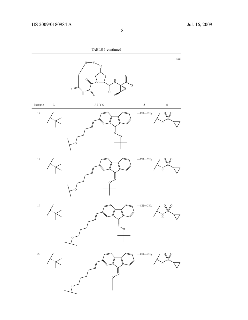 MACROCYCLIC OXIMYL HEPATITIS C SERINE PROTEASE INHIBITORS - diagram, schematic, and image 09