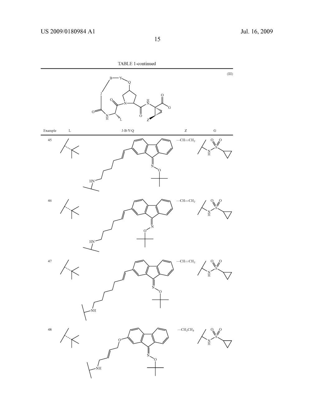 MACROCYCLIC OXIMYL HEPATITIS C SERINE PROTEASE INHIBITORS - diagram, schematic, and image 16