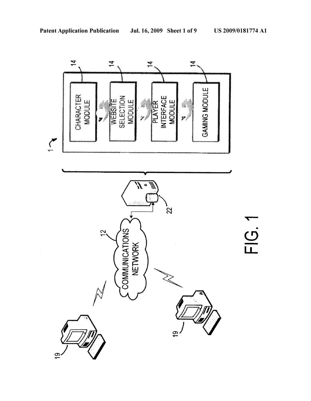 VIDEO GAME FOR INTERACTIVE ENGAGEMENT BETWEEN MULTIPLE ON-LINE PARTICIPANTS IN COMPETITION OVER INTERNET WEBSITES - diagram, schematic, and image 02