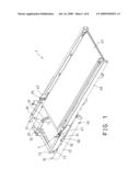 Safety device for folding treadmill diagram and image