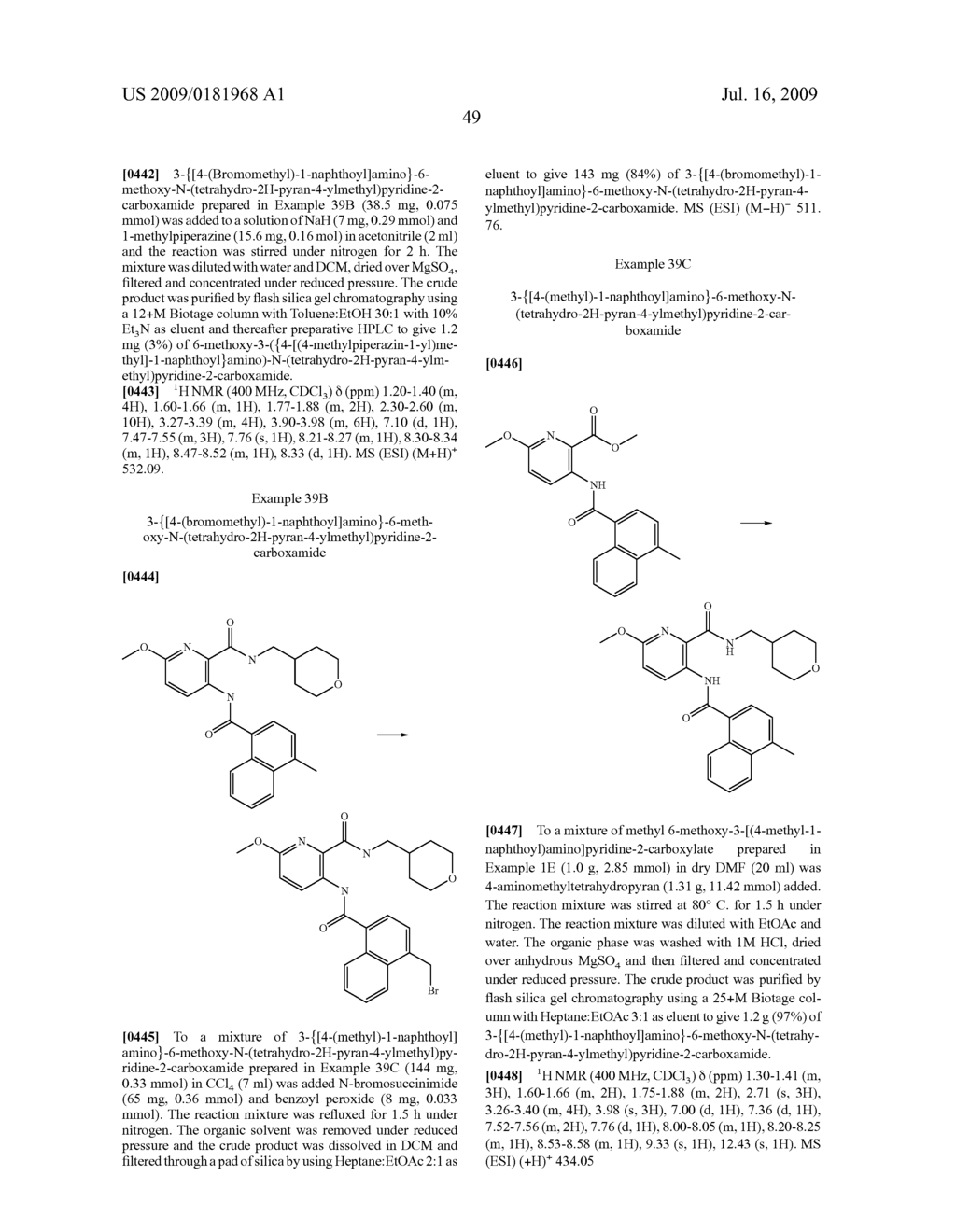 Novel 3-Bicyclocarbonylaminopyridine-2-Carboxamides or 3-Bicyclocarbonylaminopyrazine-2-Carboxamides - diagram, schematic, and image 50