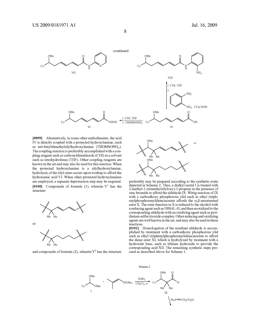 Inhibitors of Histone Deacetylase - diagram, schematic, and image 09