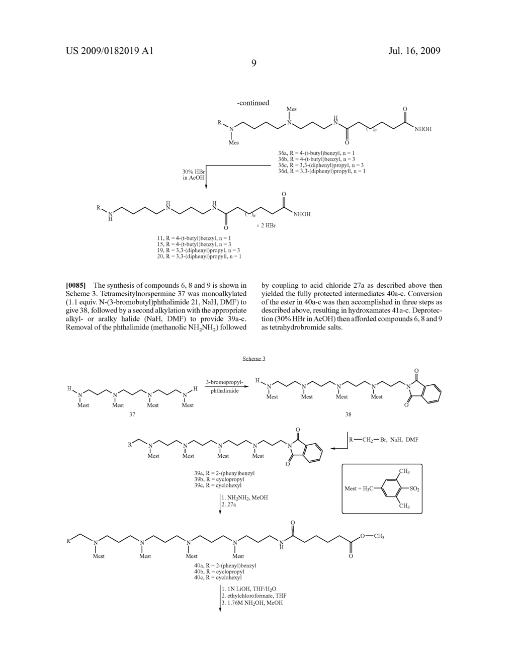 Histone deacetylase inhibitors - diagram, schematic, and image 20