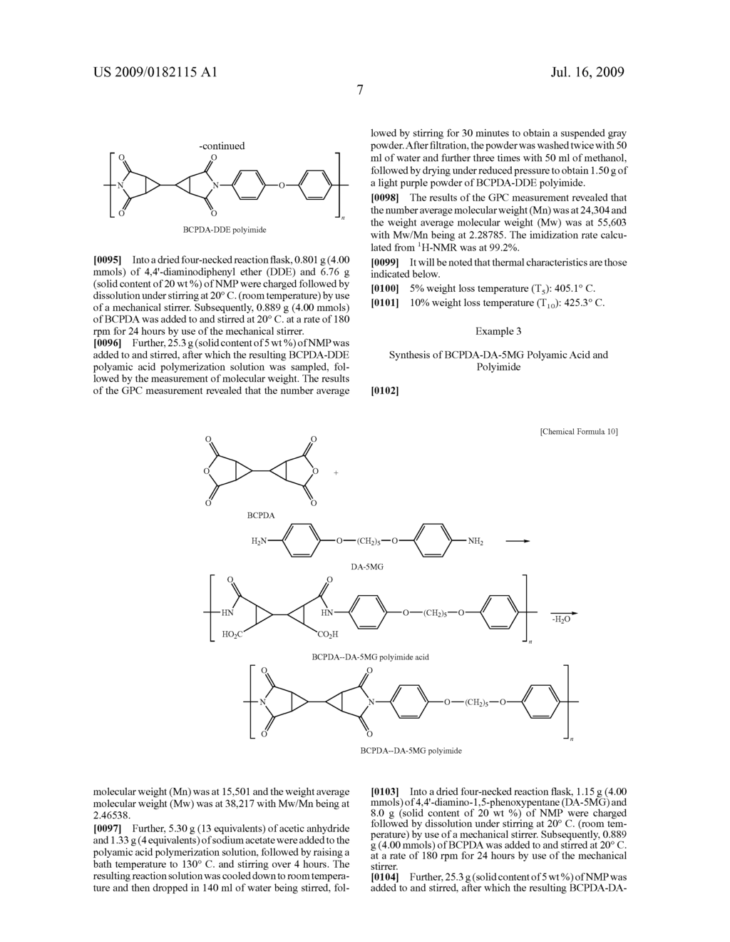POLYAMIC ACID AND POLYIMIDE - diagram, schematic, and image 12