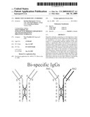 Production of Bispecific Antibodies diagram and image