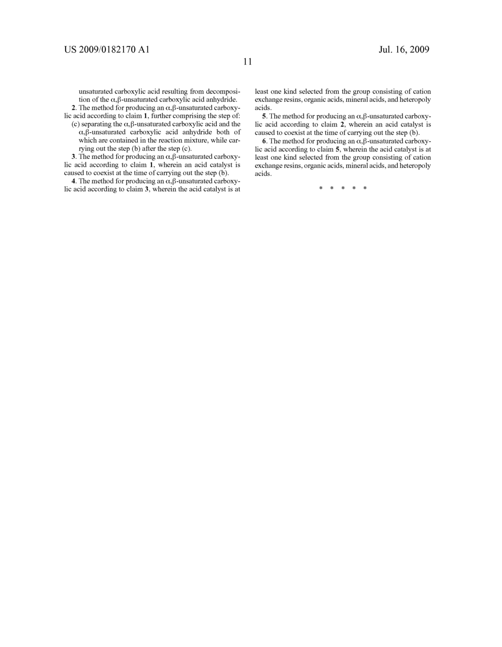 PROCESS FOR PRODUCING ALPHA, BETA-UNSATURATED CARBOXYLIC ACID - diagram, schematic, and image 13