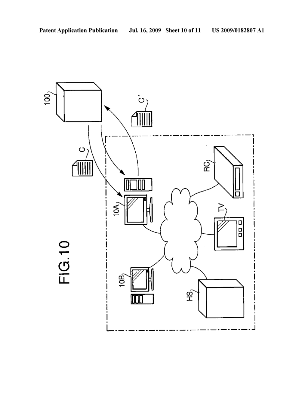 TERMINAL DEVICE, NETWORK SYSTEM, METHOD TO PROVIDE CONTEXT INFORMATION, AND PROGRAM TO PROVIDE CONTEXT INFORMATION - diagram, schematic, and image 11