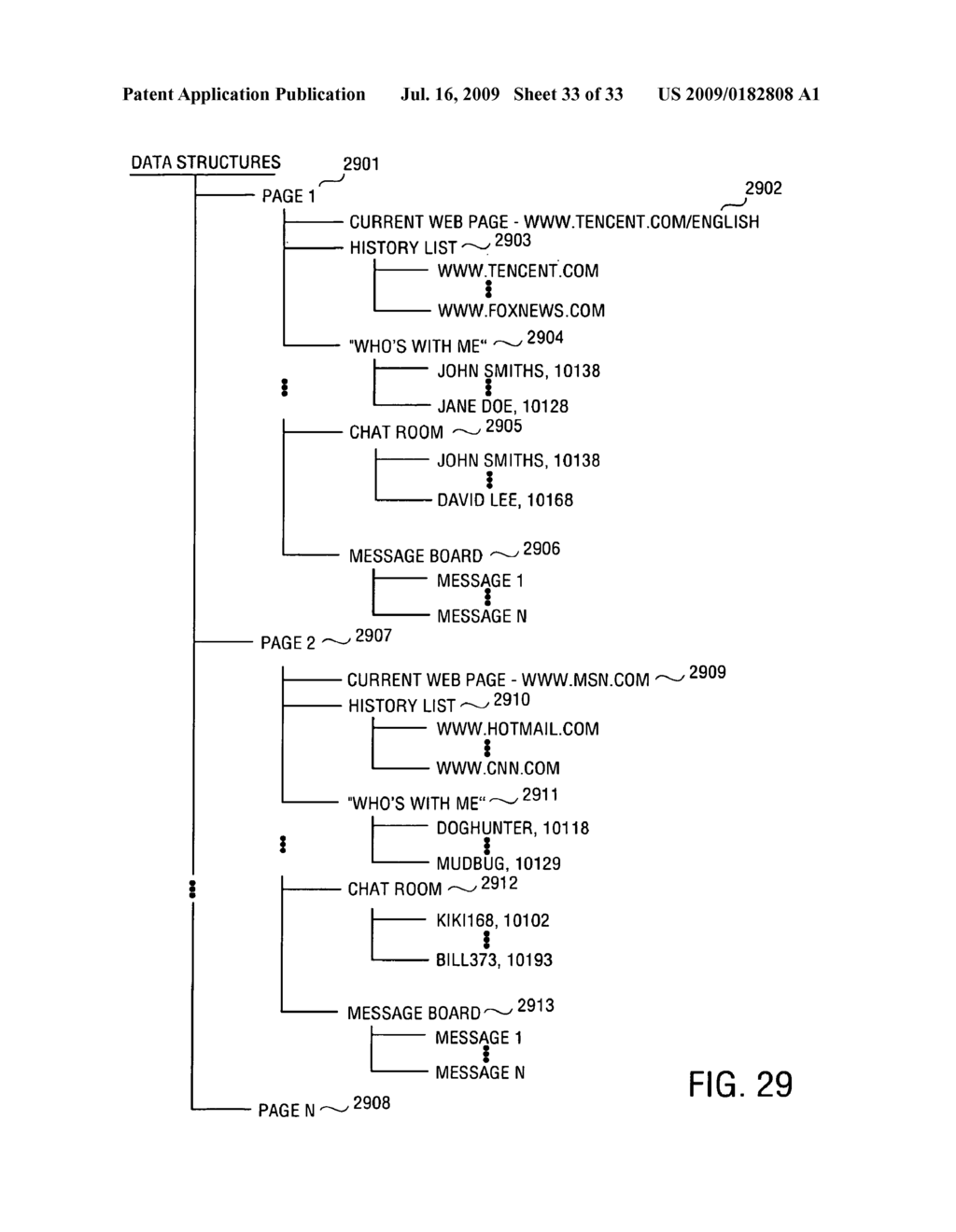 INSTANT MESSAGING SYSTEM AND METHOD - diagram, schematic, and image 34