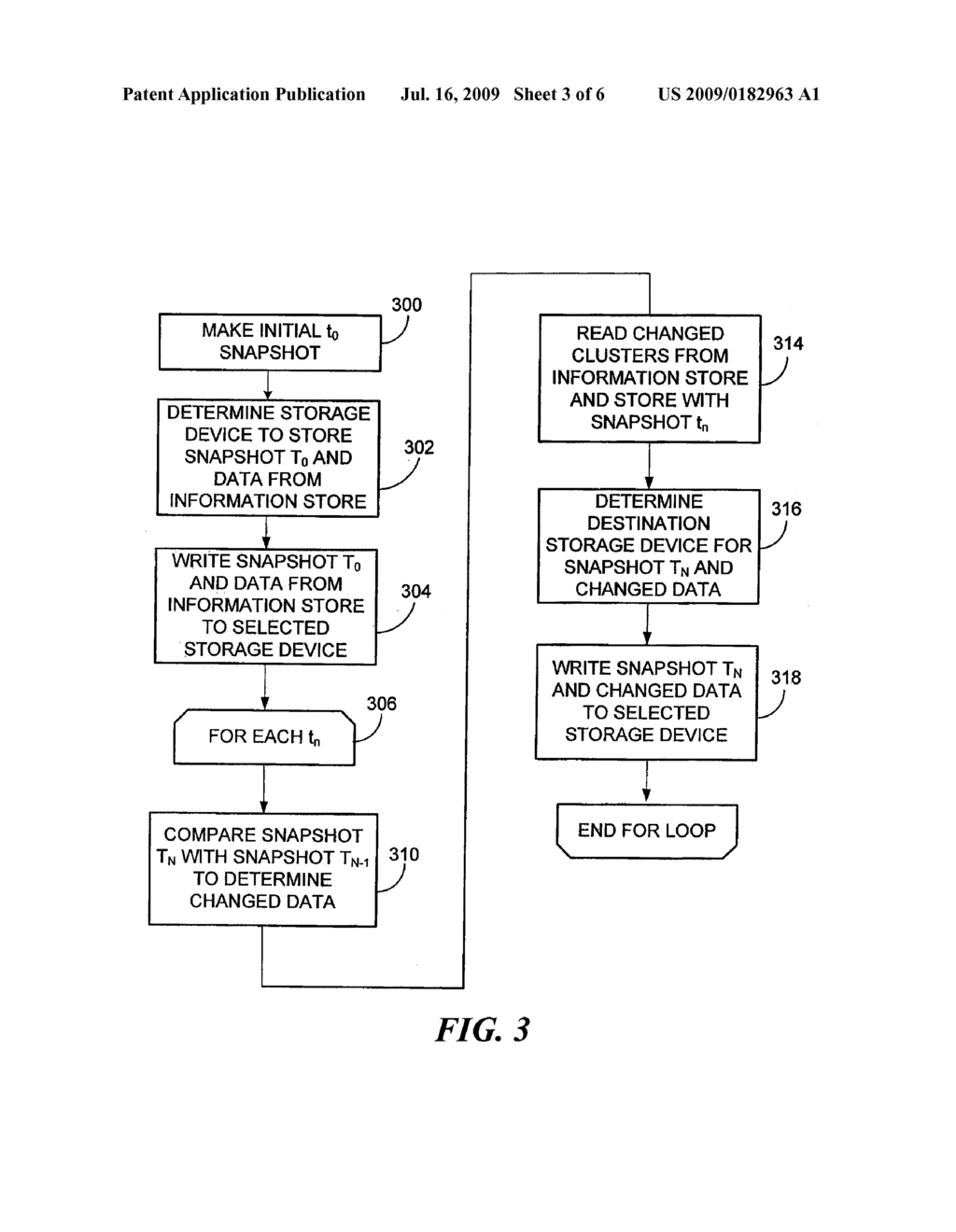 SYSTEM AND METHOD FOR PERFORMING A SNAPSHOT AND FOR RESTORING DATA - diagram, schematic, and image 04