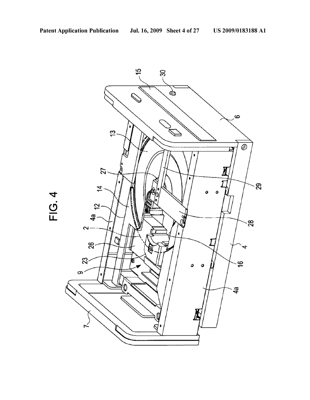 DISC RECORDING AND/OR REPRODUCING APPARATUS AND MIST ADSORBING METHOD OF THE DISC RECORDING AND/OR REPRODUCING APPARATUS - diagram, schematic, and image 05