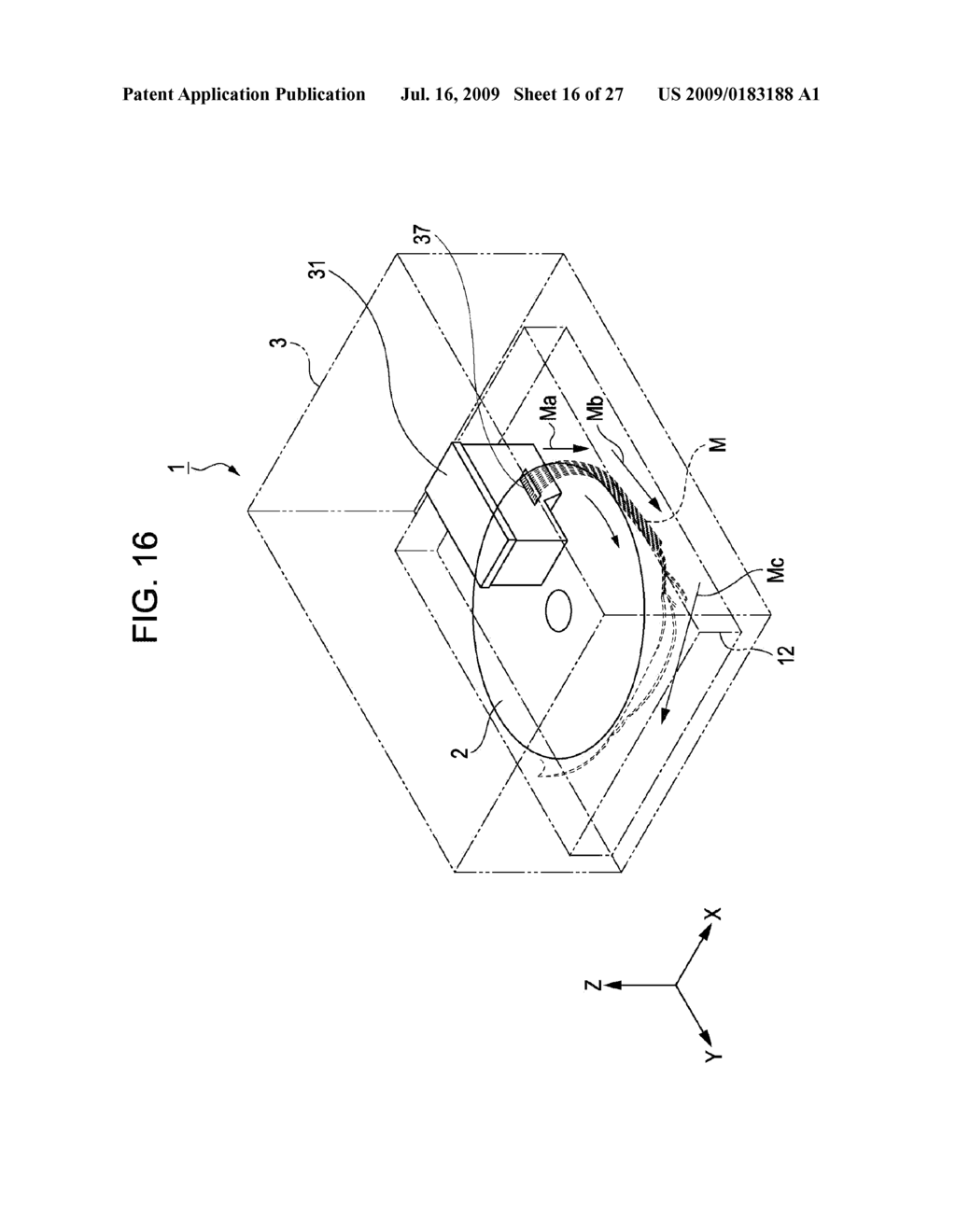 DISC RECORDING AND/OR REPRODUCING APPARATUS AND MIST ADSORBING METHOD OF THE DISC RECORDING AND/OR REPRODUCING APPARATUS - diagram, schematic, and image 17