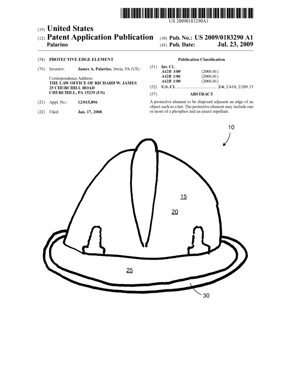 Protective Edge Element - diagram, schematic, and image 01