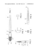 Flexible cosmetic brushes and/or applicators diagram and image